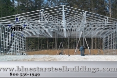 Steel Frame 30’-60’w - 170mph, 12ga - for quote call 863 594-4410